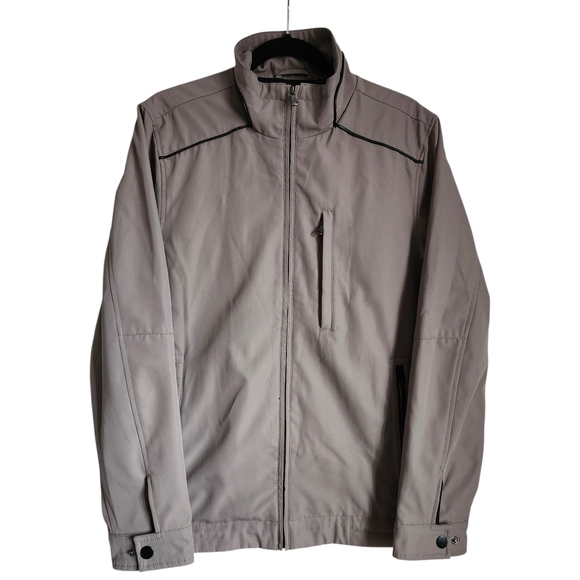 Britches Men's Taupe Softshell Jacket - Picture 1 of 5